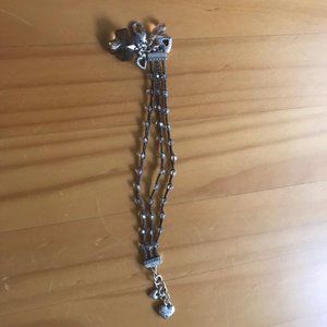 Brighton Brown and Crystal bracelet